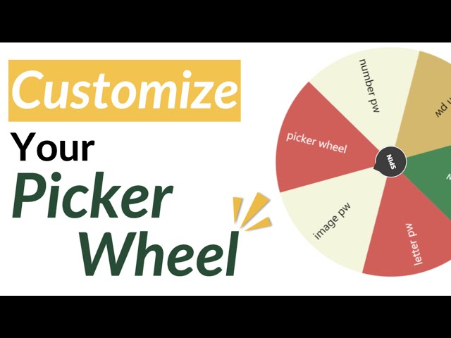 How do I use negative numbers in the number picker wheel?