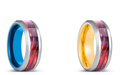 Gorgeous Straightforwardness: Black Wedding Bands for Grooms